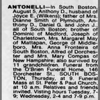 Obituary-ANTONELLI Anthony D