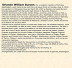 Obituary-BURSON Edgar Orlando William