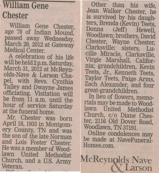 Obituary-CHESTER William Eugene.jpg