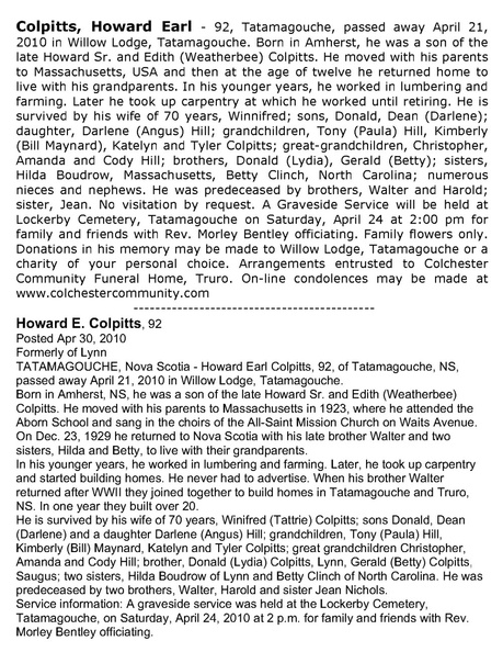 Obituary-COLPITTS Howard Jr.jpg