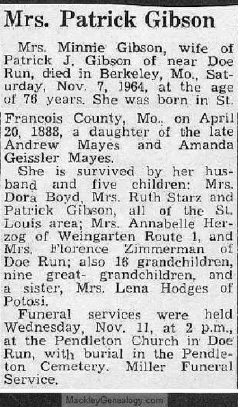Obituary-GIBSON Minnie (Mayes).jpg