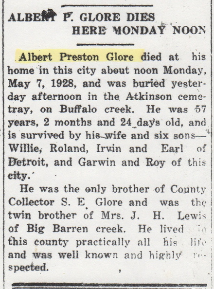 Obituary-GLORE Albert Preston.jpg