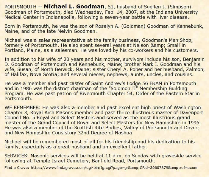 Obituary-GOODMAN Michael Leo.jpg