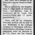 Obituary-HOOD Bernice Clella Armbruster