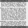 Obituary-HALL Mark Edward