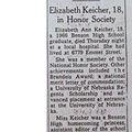 Obituary-KEICHER Elizabeth Ann