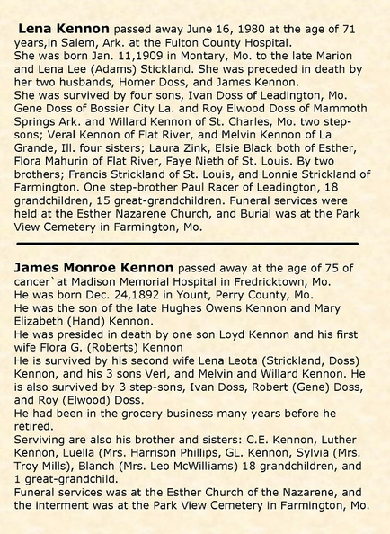 Obituary-KENNON James Monroe and Lena Leota (Stricklin).jpg