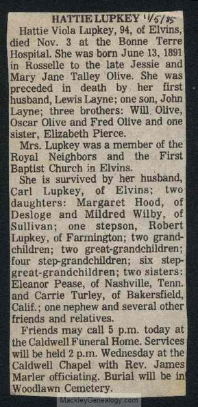 Obituary-LUPKEY Hattie Viola (Olive).jpg