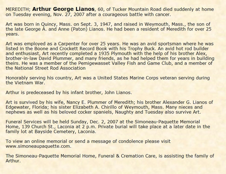 Obituary-LIANOS Arthur George.jpg
