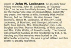 Obituary-LOCKNANE John W