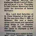 Obituary-LORD Katherine A (Myatt)