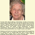 Obituary-McGEE Dorothy Arline (Bonia)