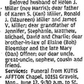 Obituary-MILLER Vernon William