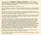 Obituary-PALUMBO Christine (Vangelis)