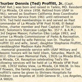 Obituary-PROFFITT Thurber Dennis Jr