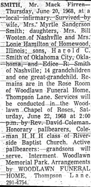 Obituary-SMITH Mack Ferrin.jpg