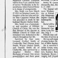 Obituary-SMITH Mary Louise (Nelson)
