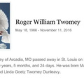 Obituary-TWOMEY Roger William