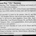 Obituary-TWOMEY Theodore Ray
