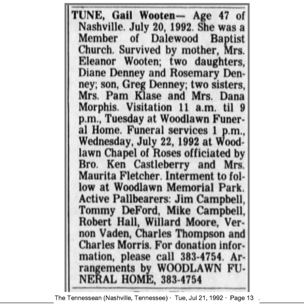 Obituary-TUNE Diana Gail (Wooten) Denney.png