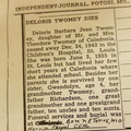 Obituary-TWOMEY Deloris Barbara Jean