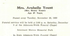 Obituary-YOUNT Lorene Arabelle (Twomey)