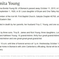 Obituary-YOUNG Ona Bonita (Key)