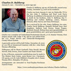Obituary-BALTHROP Charles Denver