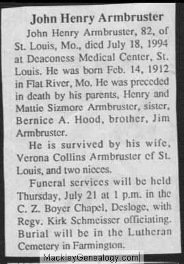 Obituary-ARMBRUSTER John Henry.jpg