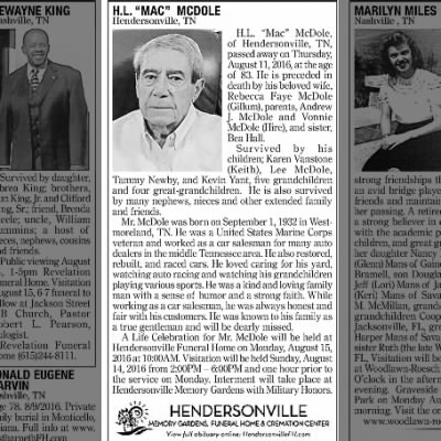 Obituary-McDOLE Hildred Lee.jpg