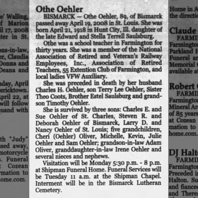 Obituary-OEHLER Othe (Saulsbery).jpg