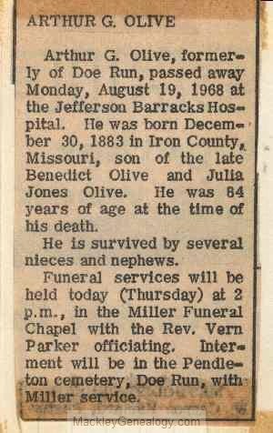 Obituary-OLIVE Arthur Gilbert.jpg
