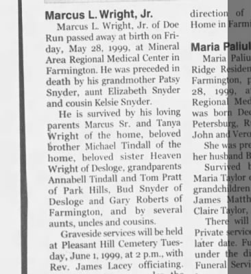 Obituary-WRIGHT Marcus Lynn Jr.jpg