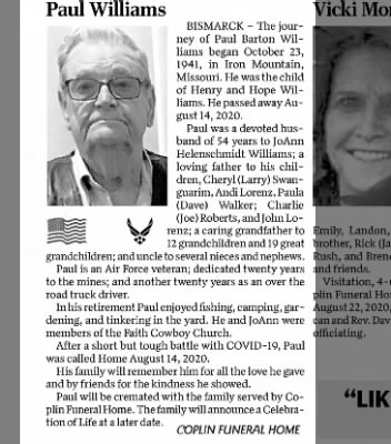 Obituary-WILLIAMS Paul Barton.jpg